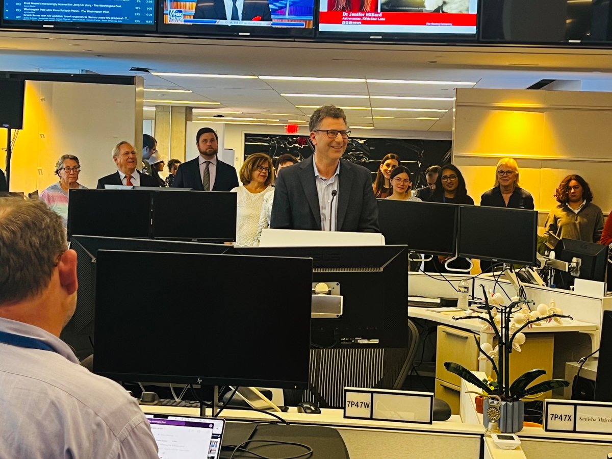 For the second year in a row, @peterwallsten wins a Pulitzer for shepherding coverage of one of the country’s most difficult and polarizing issues. He edits with patience, an open mind, and an unflinching commitment to telling stories that don’t let you look away.