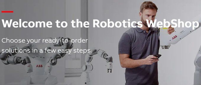 Visit the #ABB #Robotics #WebShop and find robotic and #automaton solutions matched to your application and needs. Choose from a range of robots, accessories and add-on services and software: webshop.robotics.abb.com/gl/robots.html
