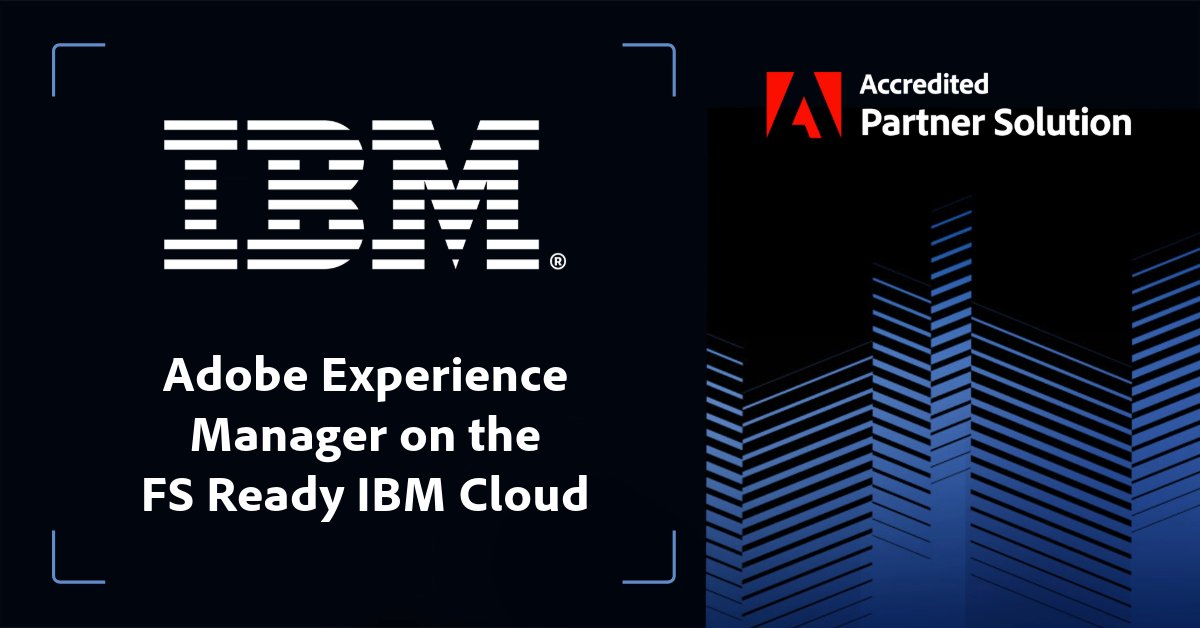 Experience the power of AEM on the FS Ready @IBM Cloud. 🛡️ This Accredited #AdobePartner Solution ensures secure and seamless digital experiences across hybrid environments, tailored for the stringent demands of heavily regulated industries. 

Learn more: adobe.ly/4bur56L