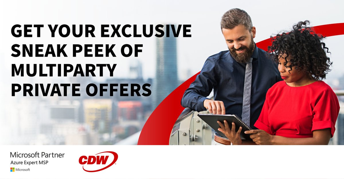 📢 Coming Soon! 🚀 Discover how CDW can revolutionise your app portfolio while streamlining cloud resources. Our experts will guide you through the process of optimising cloud spend using Microsoft Azure Marketplace Multiparty Private Offers. Stay tuned for more updates! 💡🌟