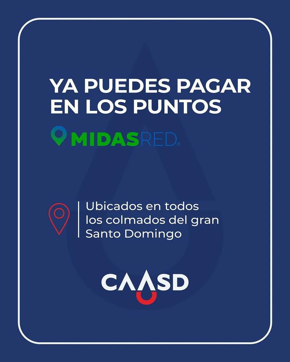 ¡En la CAASD estamos para servirte!