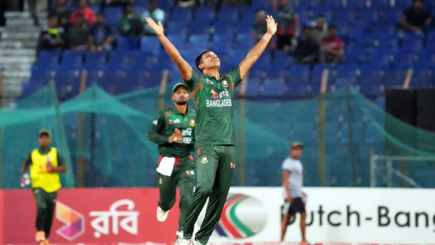 বোলিং দিয়ে জিম্বাবুয়েকে চাপে রেখেছে বাংলাদেশ