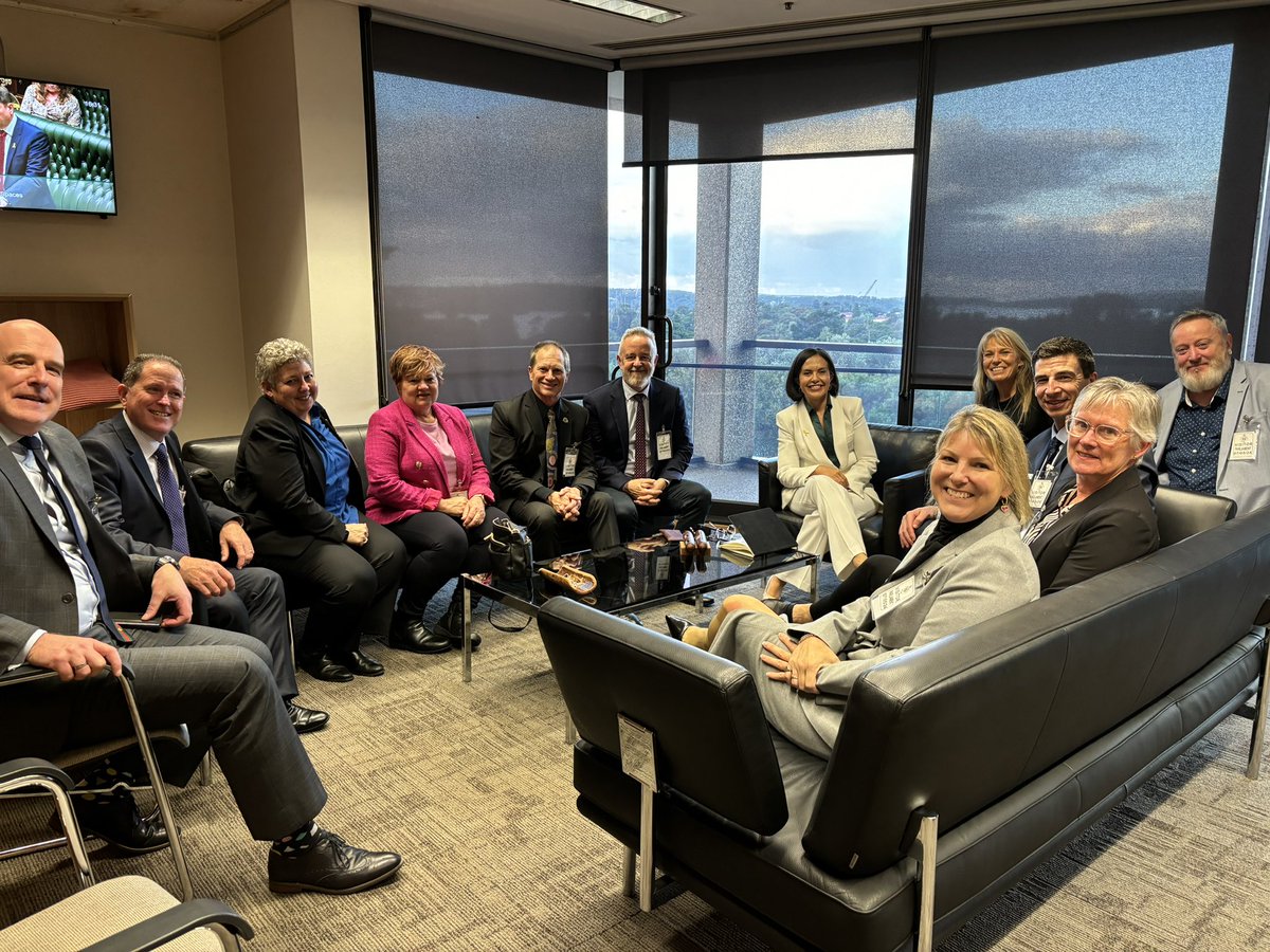 Today the ASPA leaders met with NSW Deputy Premier @pruecar to discuss our shared commitment to public education and to discuss the progress of school funding negotiations. @andy_mison @NSWSPC @_vassp @WASSEALeaders @QSPA_President @JayneHeath @president @RobynThorpe14