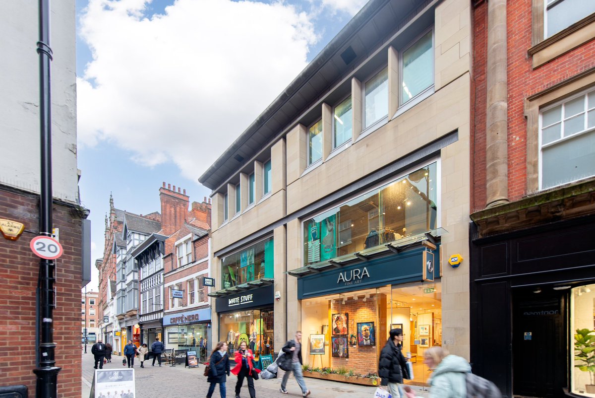 Delighted to have completed the acquisition of 21-23 Bridlesmith Gate, Nottingham today which has <a href="/WhiteStuffUK/">White Stuff</a> &amp; <a href="/Aurafineart/">Aura Fine Art</a> as tenants.