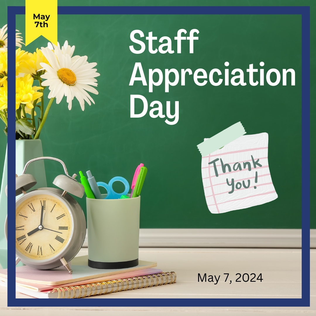 🎉 Happy Staff Appreciation Day to all the amazing Twinsburg City School District staff! 🙌 Your dedication and hard work make our students' education possible. Thank you for all that you do! 💙 #TCSDProud