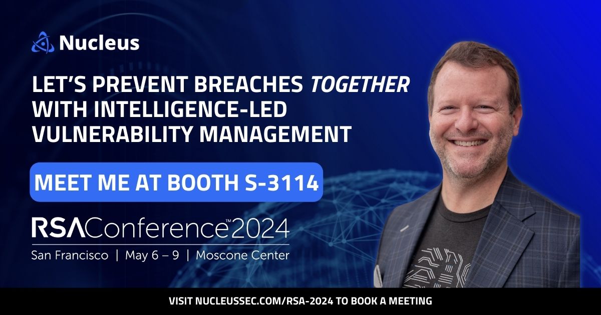 Day 2 at #RSAC has started! Begin your day with us at Booth S-3114. Discover how we're redefining vulnerability management. #CyberSecurity #RSAC