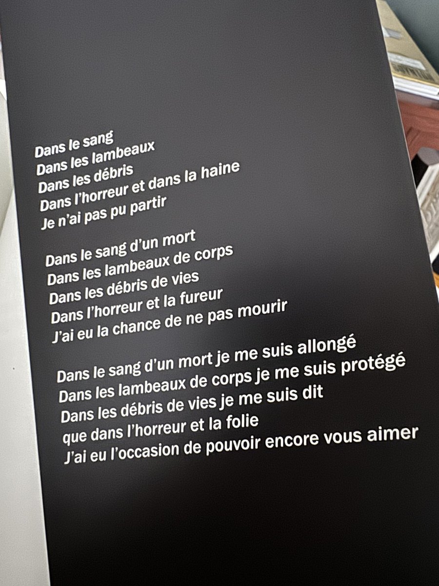 Ce que Fred avait écrit sur la jaquette de Mon Bataclan. Tout y était déjà.