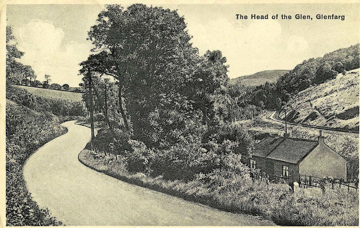 Postcard of the Day: The Head of the Glen, Glenfarg. No date. 📷 Local & Family History Collection, AK Bell Library #ExploreYourArchive