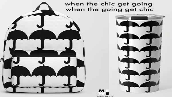 Happy rainy, Tuesday morning! Get chic and get going!  #accessories #drinkware #design #style #fashion  #inspiration #imagination #rainyweather #happytuesday #tuesdaymorning #tuesdayvibe