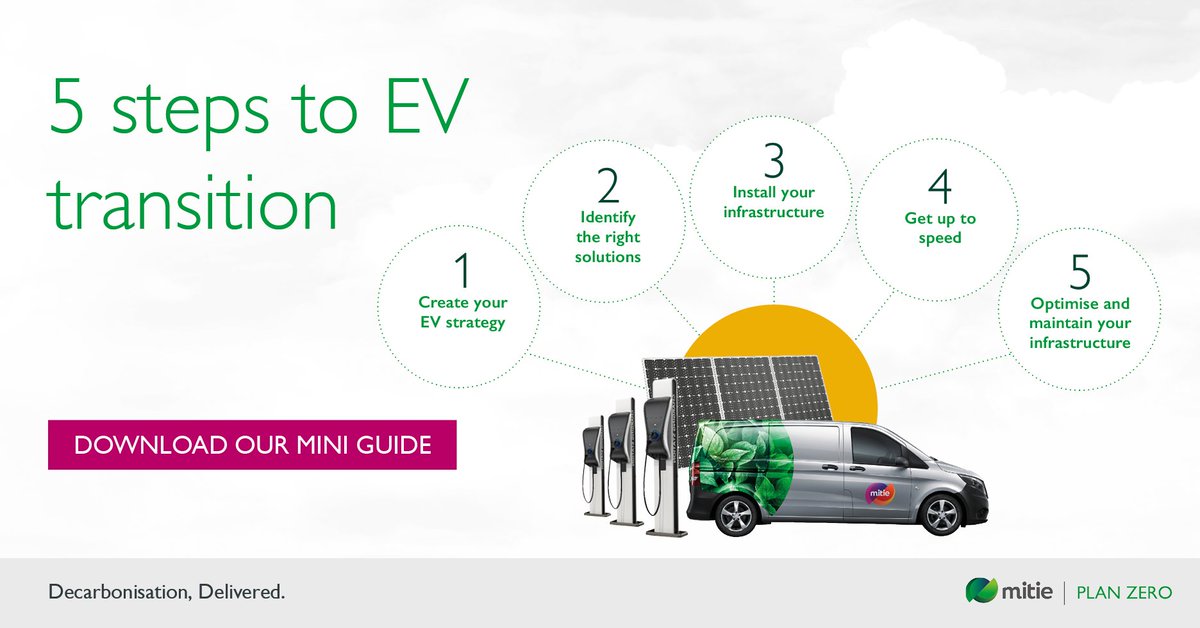 At Mitie, we guide all our clients through a five-step approach to getting #EV transition right. We use this tried and tested process with all our EV charging infrastructure customers > hubs.ly/Q01Nvh3f0 #ElectricVehicles | #EVTransition