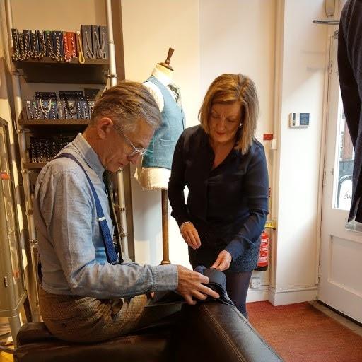 A long time ago, in a village called Clerkenwell, GF (aka David Evans) and SH met up to select a gorgeous cloth for his new bespoke suit. More to follow... #Bespoke #menswear #womenswear #Style #Design #clerkenwell #handmade #inspiration #quality #choice #Britishmade