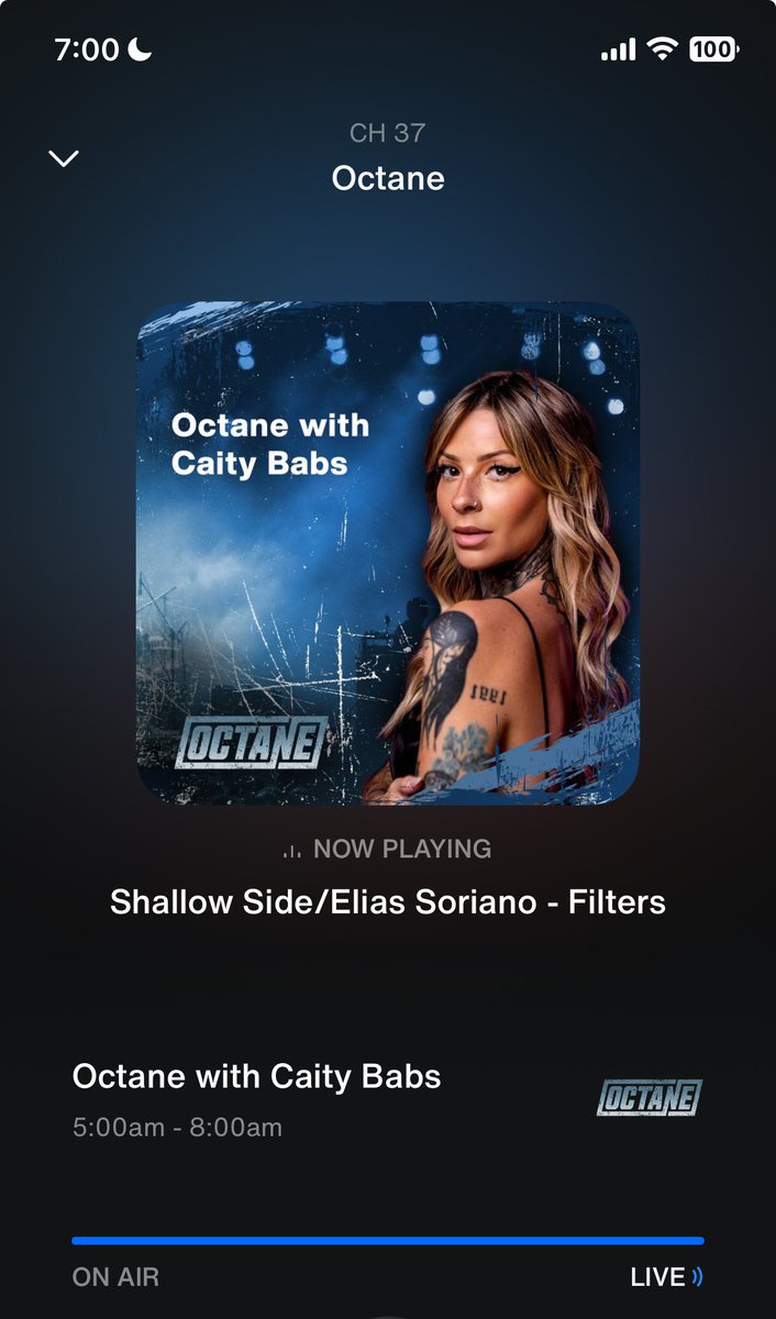 Thanks @CiBabs for the spin of @shallowsideband’s new one #Filters ft Elias Soriano of @nonpoint on @SiriusXMOctane! This #newcollab is such a banger! I can’t get enough of it 🔥🤘🏻🔥🤘🏻#ShallowSide #Nonpoint #hardrock #newrock #newmusic