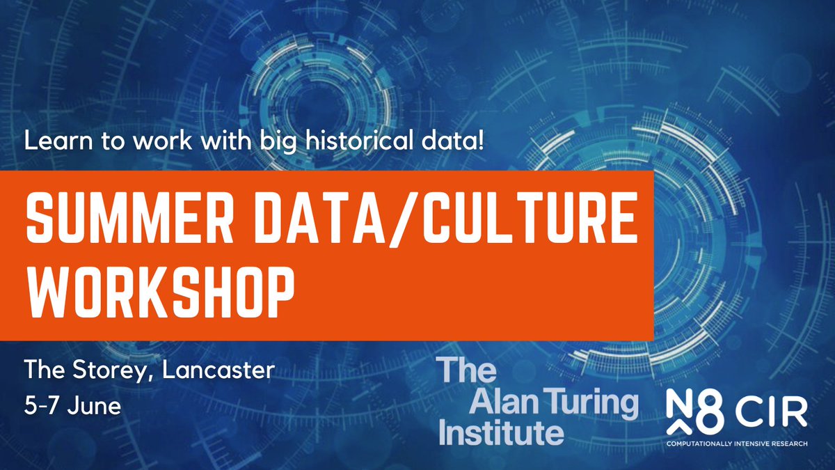 New summer workshop! Join us and @turinginst this June for a hands-on workshop about digital research using maps and newspapers! 🗺️📰Cost is free and travel bursaries are available. Read more and apply: n8cir.org.uk/events/summer-…