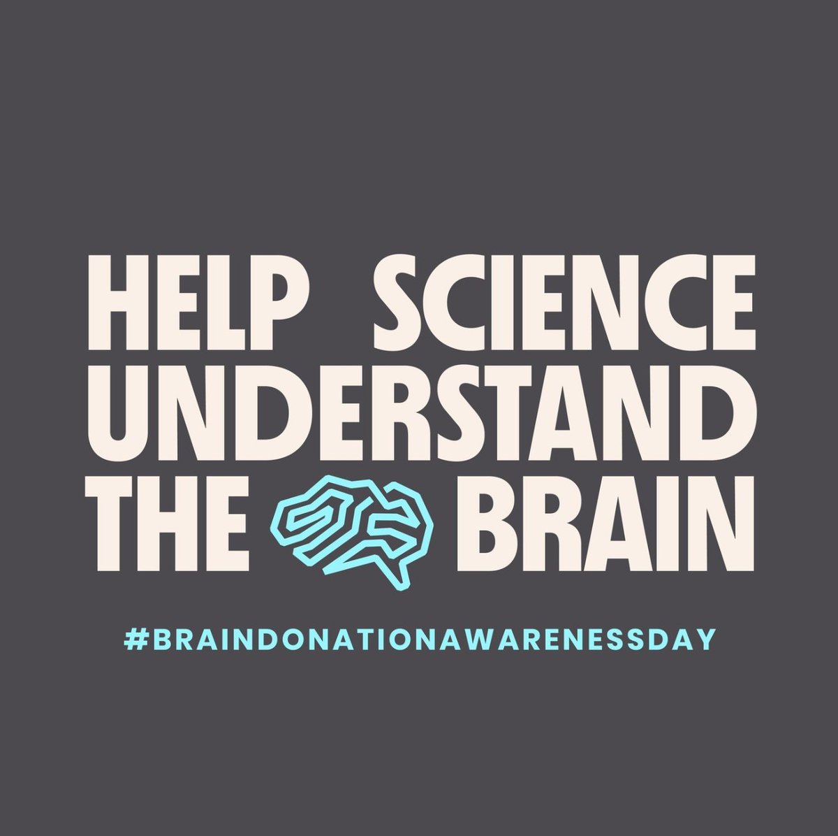 Today is #BrainDonationAwarenessDay. You can be the brain behind the breakthrough, whether you have a neurologic disorder or a healthy brain. Scientists need both kinds. There is no cost to your family for you to donate this precious gift. Learn more: braindonorproject.org