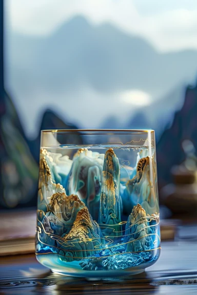 Experience the beauty of a miniature Chinese landscape in stunning 3D stereo effect. 🏞️✨ Dive into a world of blue and green hues with gold accents. #Promptshare #art #AIartwork

Explore more at:
primaprompt.com/prompt/2630722