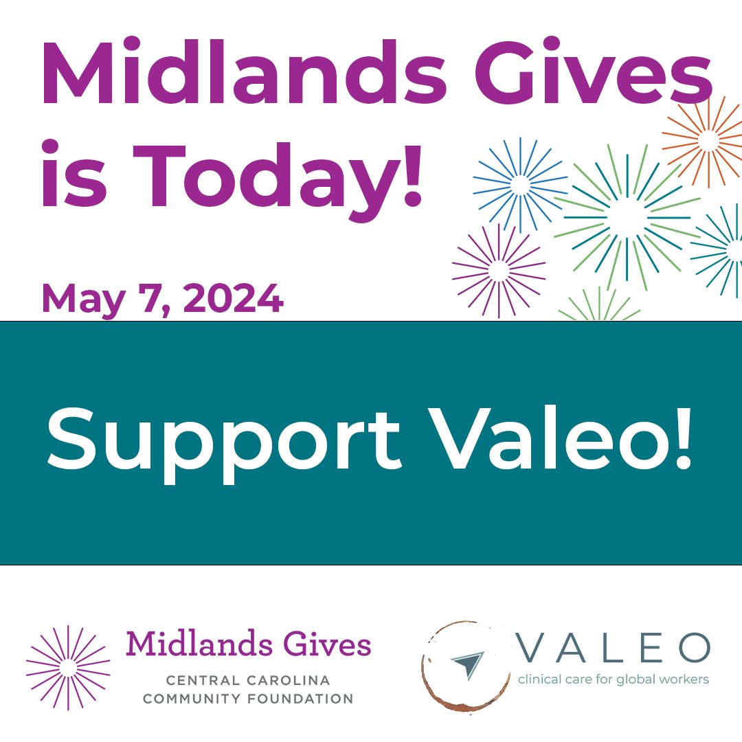 #MidlandsGives2024 is today! Please consider giving to Valeo to help us reach our goal and receive our matching gift. Your donation can go twice as far, thanks to Golden Rule Partners and The Cheerful Giver's generous matching gifts.   #AmplifyYourImpact
midlandsgives.org/Valeo