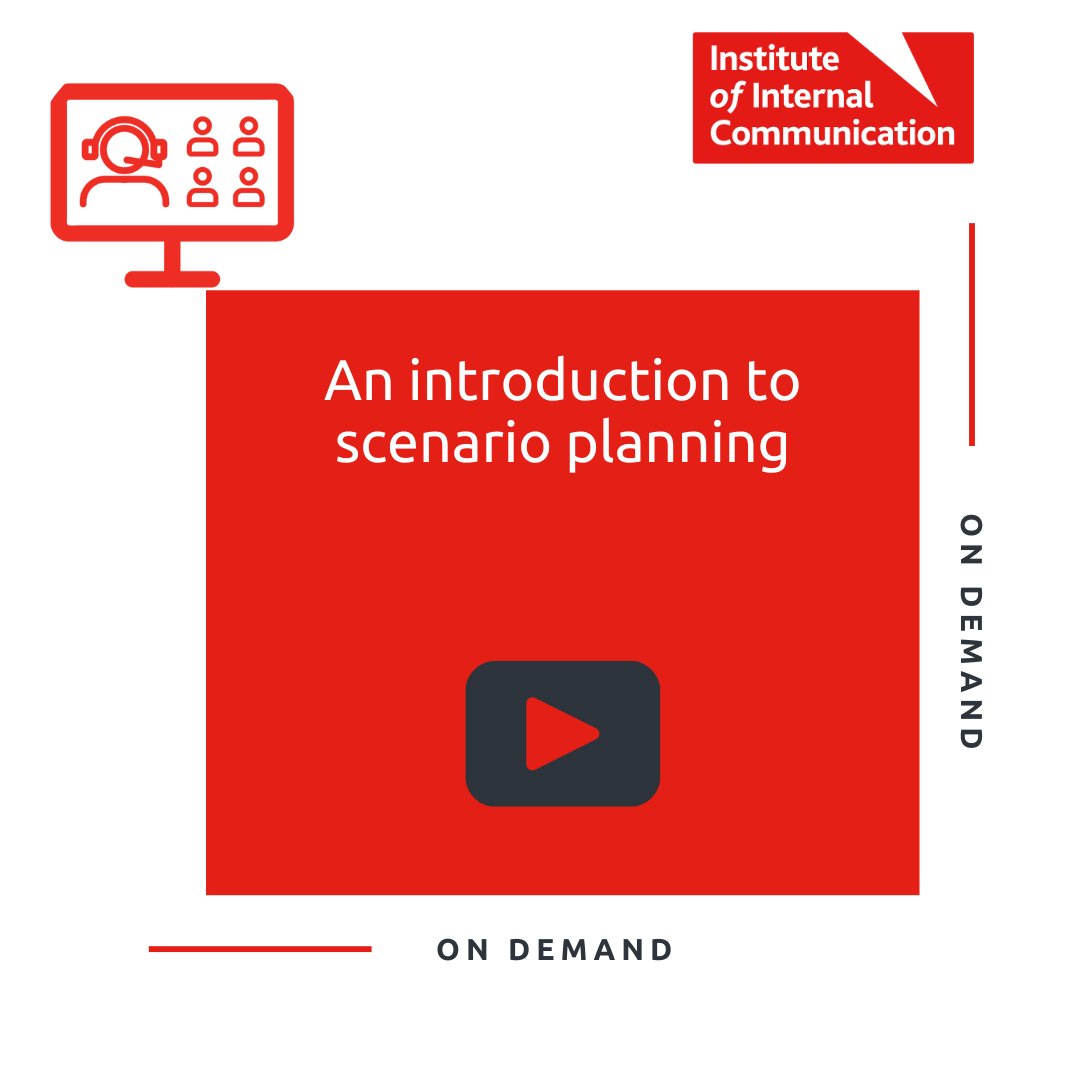 Watch our on-demand webinar on scenario planning, an essential tool for any organisation navigating the future of work. Members can access the webinar, slides, and transcript here 👇 Watch here | ow.ly/vCcA50RtbpU