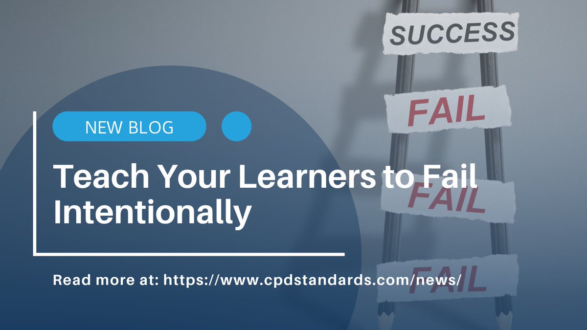 Embrace failure, & unlock innovation!💡 In a culture fixated on success, intentional failure might seem counterintuitive, but it's a gateway to growth. Learn the power of embracing setbacks for transformative learning in our recent blog💪 🔗 cpdstandards.com/news/friday-fr… #Learning