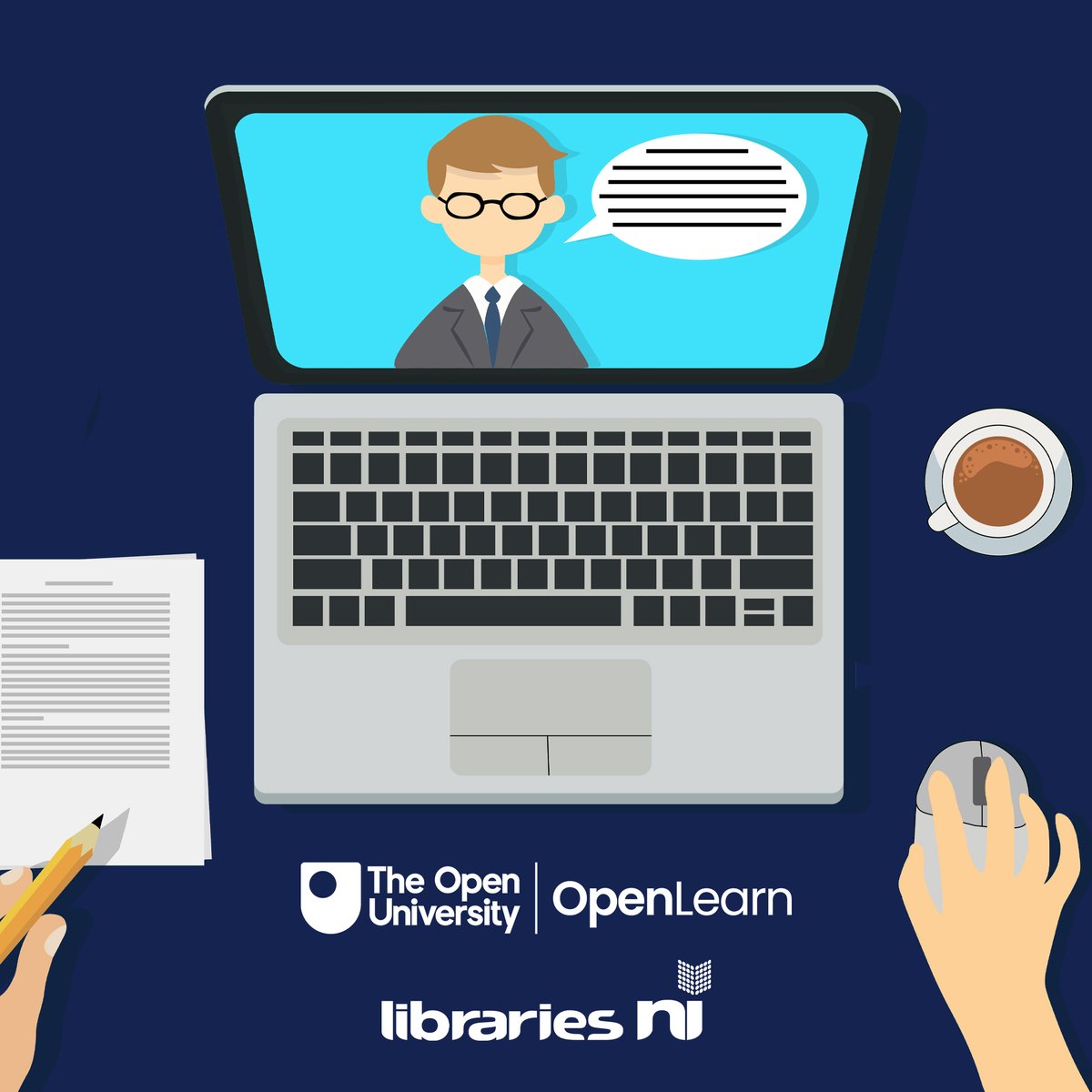 The Libraries NI Learning Hub gives you access to @OUBelfast's FREE learning site OpenLearn! 😃 From courses on revising to learning about meditation, a wide range of topics are covered to help you during exam season 👉 tinyurl.com/tw-lnilearning…