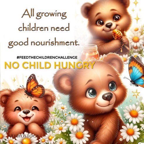 Let’s continue to do all that WE can to assist the children of America, and let’s stay committed to spreading awareness about child hunger. They are our future. #NoChildHungry Please call local schools & help pay for breakfast/lunch for a child. #FeedTheChildrenChallenge