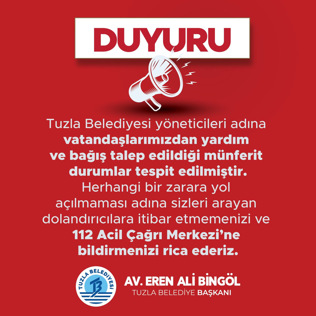 Önemli Duyuru ⚠️