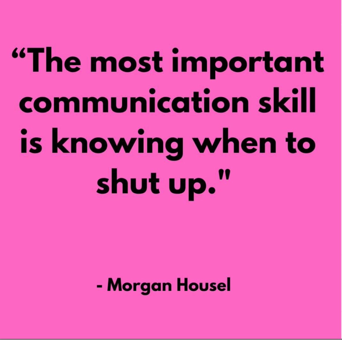 Tuesday wisdom from @morganhousel
