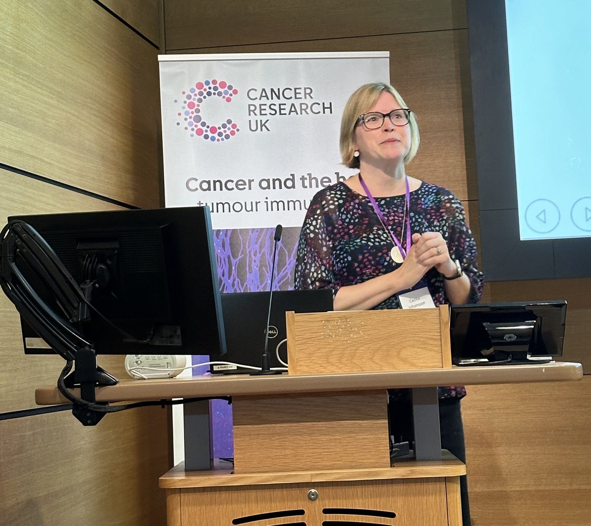Back from lunch at #CancerHostTI24 and moving onto an exploration of the exciting developments in anticancer immune responses beyond those mediated by T cells, chaired by Cecilia Johansson. (NC) @cjohansson_lab | @imperialcollege