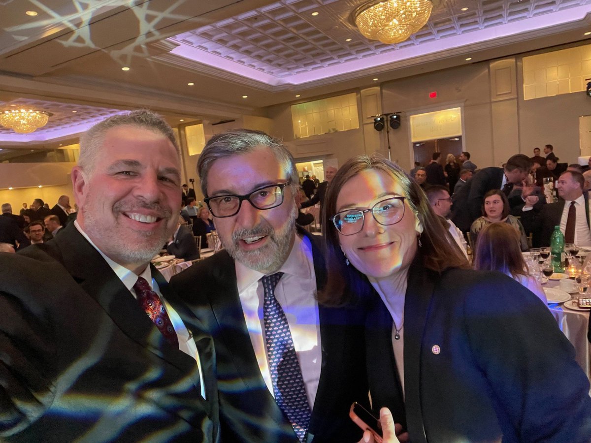 I attended the Canadian-Croatian Chamber of Commerce 20th Annual Business Excellence Awards which aims to recognize leadership, innovation, and excellence. Pictured is His Excellency Ambassador Vice Skracic and Deputy Irene Cacic. Please like, share and follow.