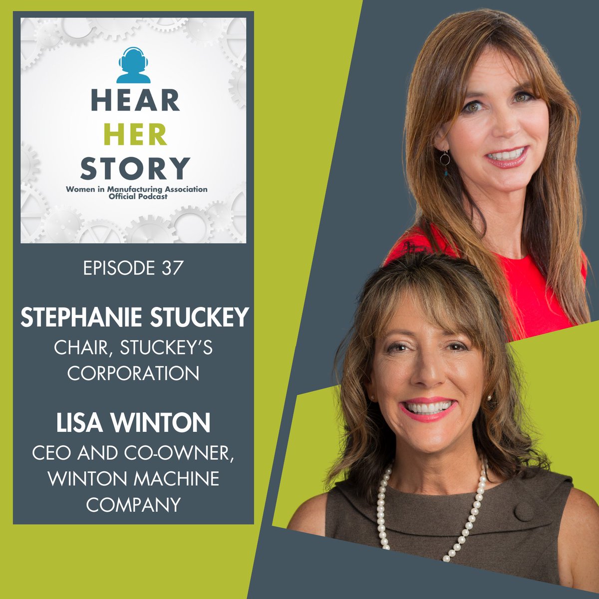 Episode 37 of the Hear Her Story #podcast is out now. Start listening today: ow.ly/AYPO50Ry2tB. #manufacturing #womeninmfg