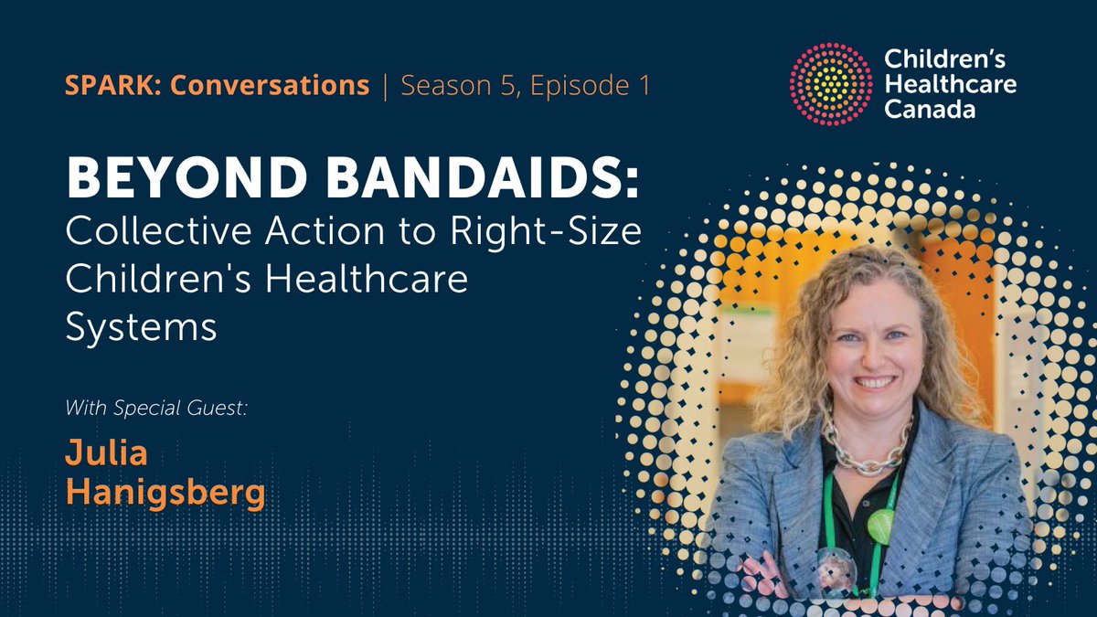 New Podcast🎙️ Join us in our mission to right-size children’s healthcare systems, ensuring they're accessible, equitable, and purpose-built for kids. In this episode, @hanisberg describes the ideal future state, work undertaken to date & next steps. bit.ly/4dh9p09