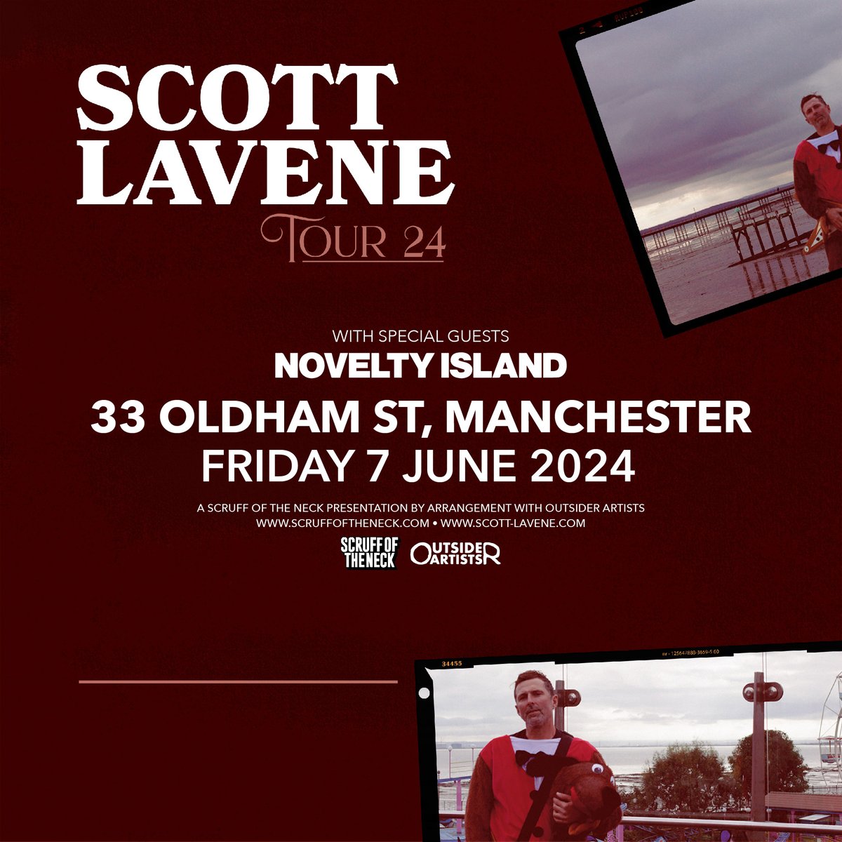 Me and my TV will be doing a few interspecies duo support slots with the flaming brilliant @scottlavene in June. See you in Leeds and Manchester… 🌴📺🌴📺🌴📺🌴