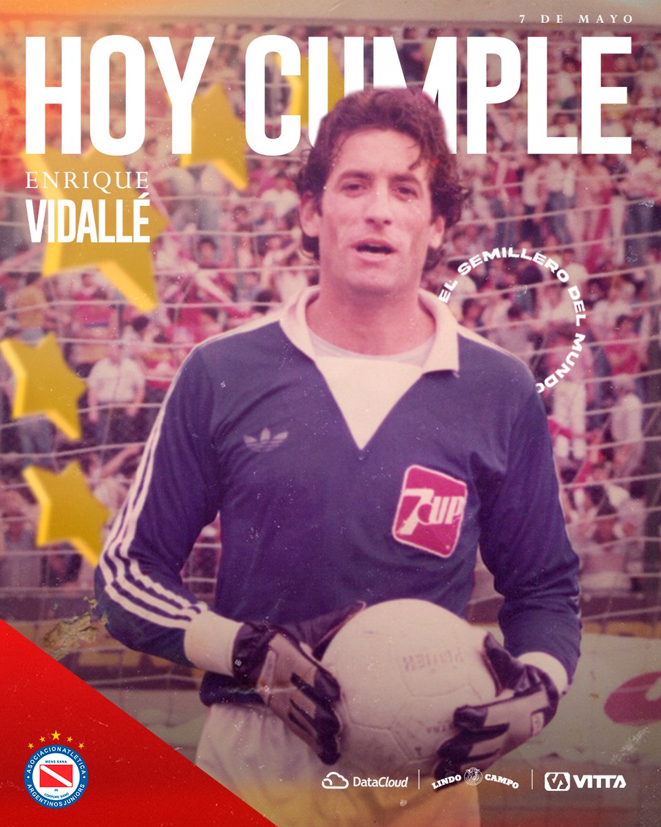 #AAAJ Desde #ElSemilleroDelMundo 🌎 le deseamos un feliz cumpleaños a nuestro arquero campeón, Enrique Vidallé 🥹♥️
¡Felicidades! 🏆