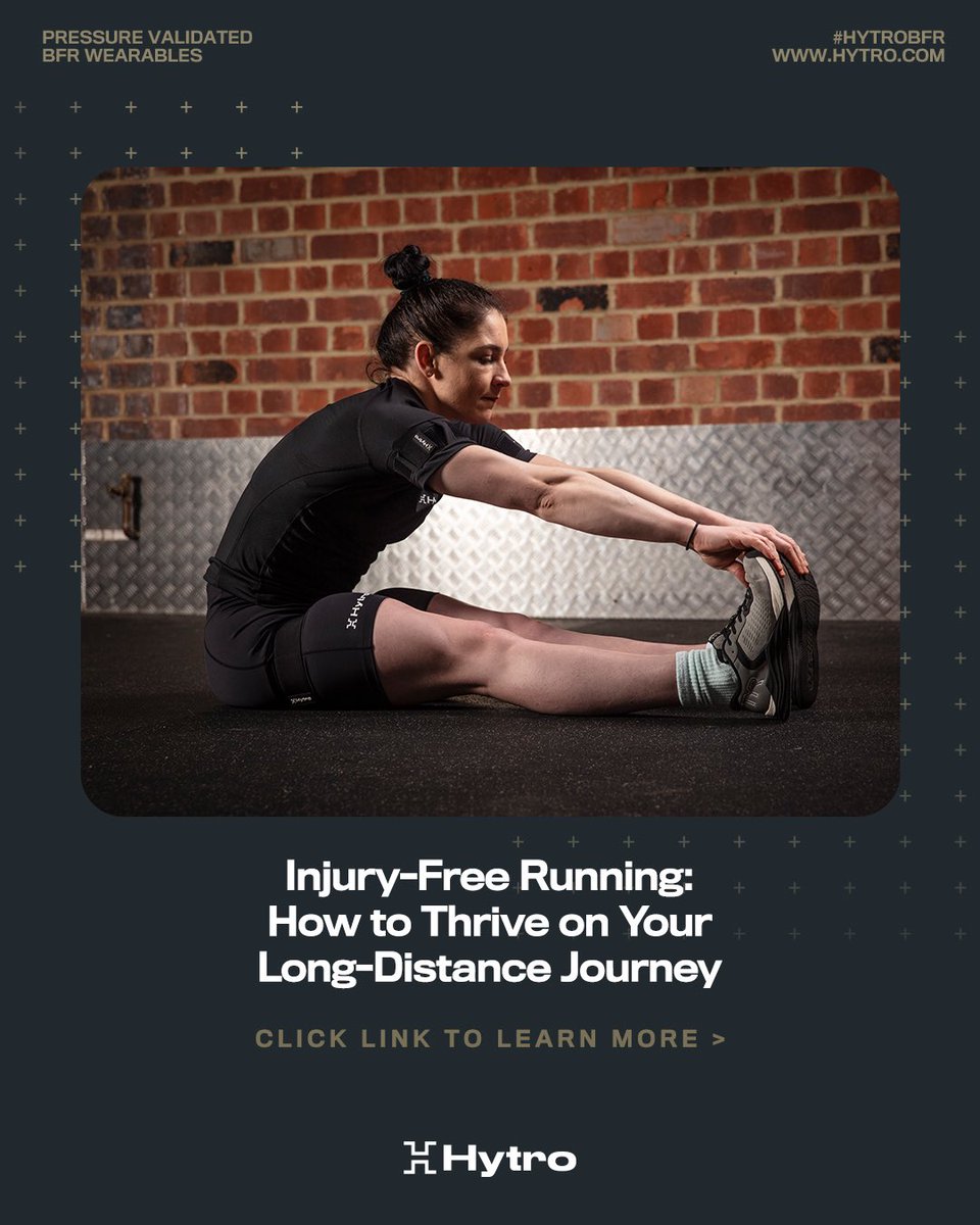 Long distance running requires resilience and endurance. Techniques such as #BFR, can improve performance and reduce the risk of injury.  To read more about ways to excel in long distance running, click the link below:  hytro.com/journal/injury… #Running #Research #Recovery