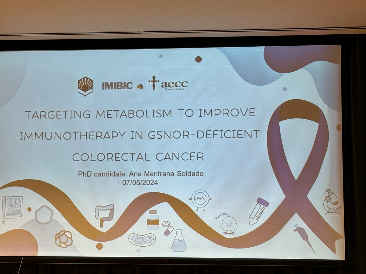 El Consejo de la Junta Provincial de la Asociación Española Contra el Cáncer, ha acompañado en el día de hoy, a la investigadora Ana Mantrana en su defensa de la Tesis sobre Cáncer Colorectal, proyecto predoctoral financiado por la propia Junta de la Asociación. 
#Cordoba