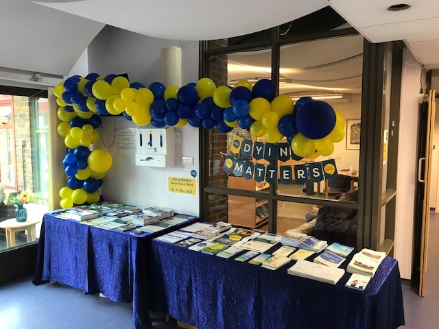 Dying Matters is a campaign to ensure we’re comfortable talking about death, dying and grief. The team have a stall at the hospice, in Wigmore Library and in Wisdom Hospice Charity shops at various times this week. Find out more on 01634 830456 or visit hospiceuk.org