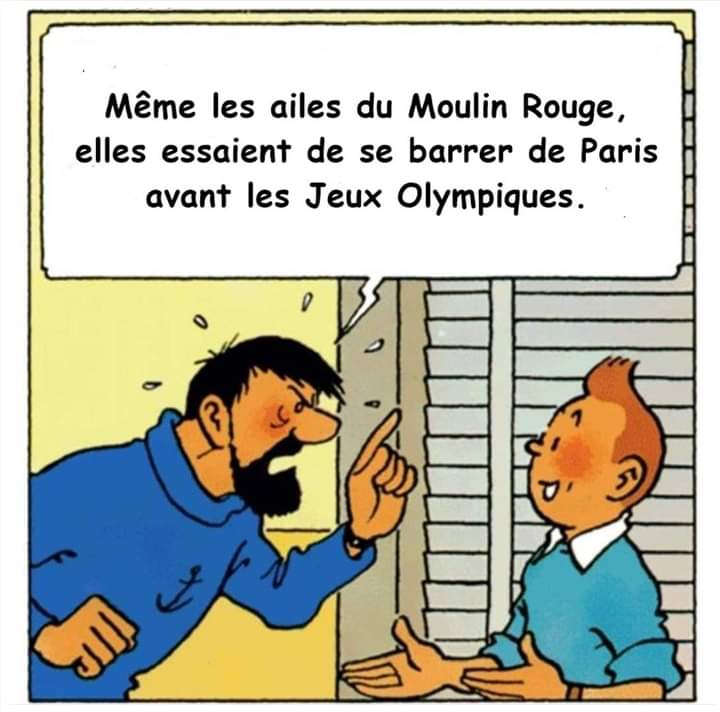 #Paris2024  @moulinrouge @MairiedeParis  😀😂