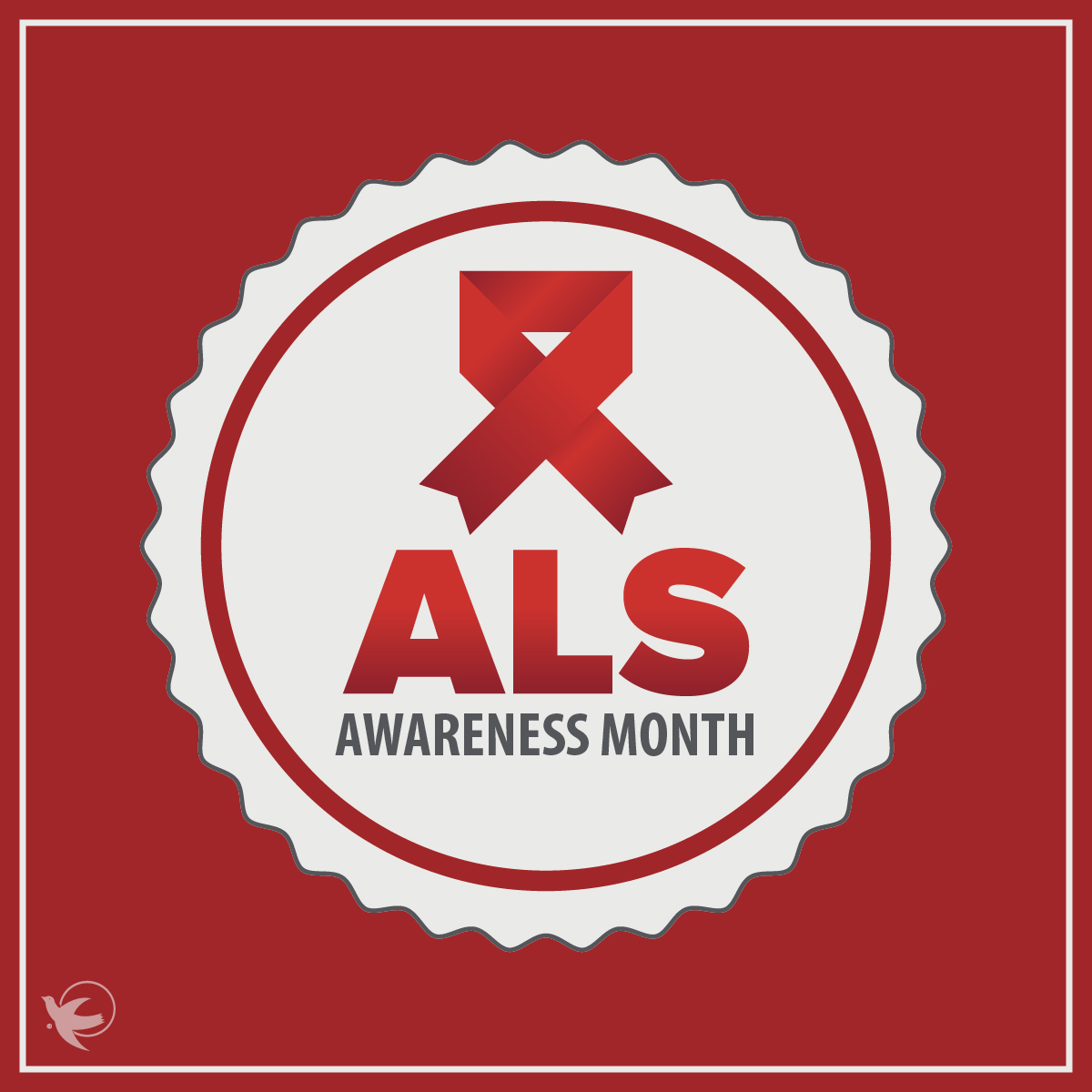 Amyotrophic Lateral Sclerosis is a progressive neurodegenerative disease affecting nerve cells in the brain and spinal cord. #ALSAwarenessMonth #FightALS #VisitingAngelsofRI #homecare #CNA #caregiver #rhodeisland
