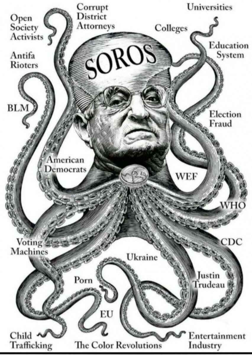 SOROS NEEDS TO GO!!👿