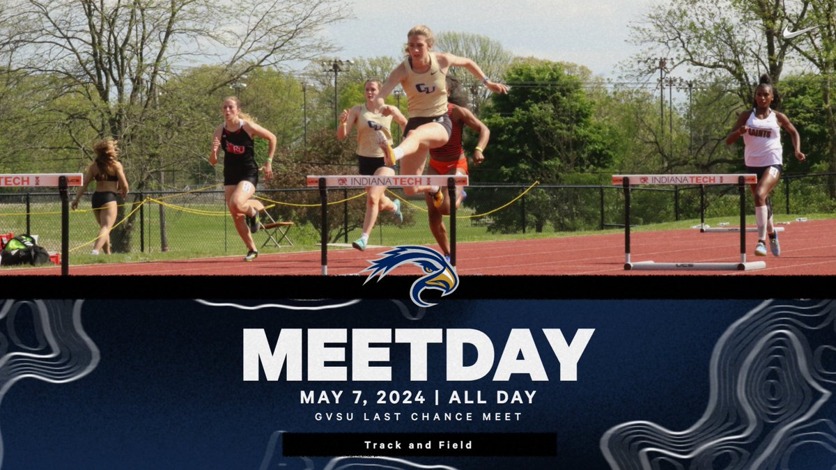 Track and Field is back in action as they compete over at GVSU! #TogetherweSOAR