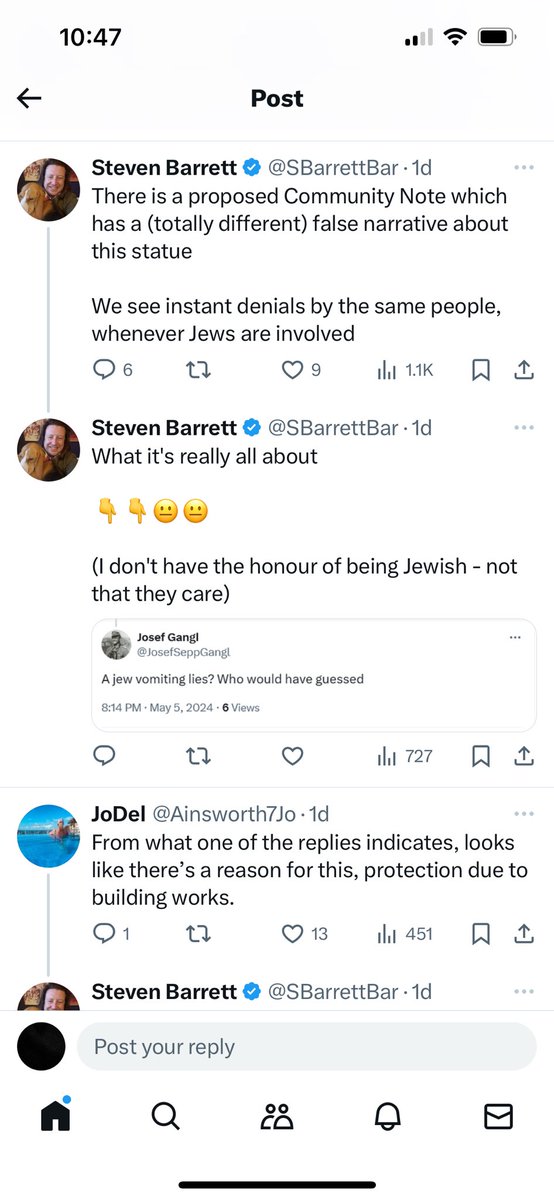 Anne Frank’s name and memory is often abused. But a post claiming her statue in Amsterdam had been covered to protect it from protesters was wrong, and has been deleted. It was protected whilst building work was done nearby. Yet Steven Barrett, barrister, hasn’t deleted his post