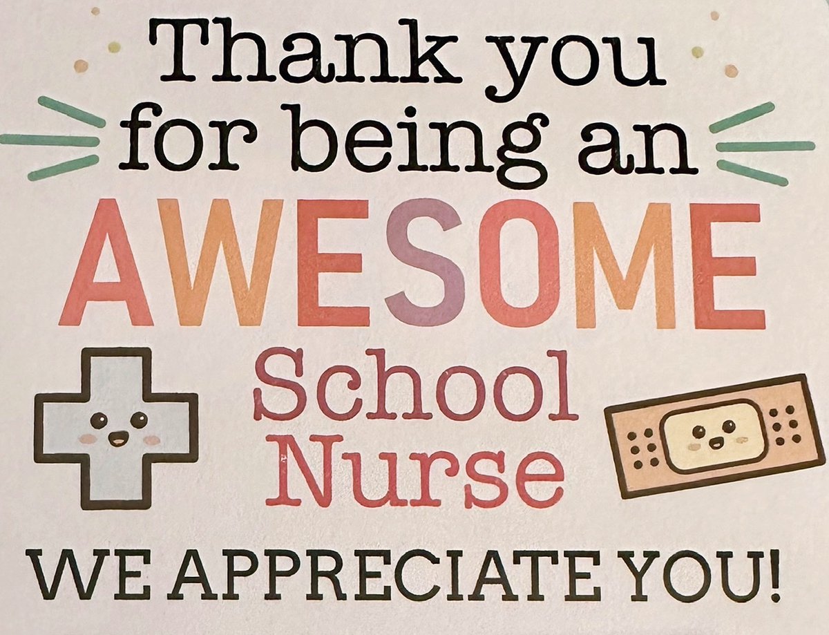 Please join us in celebrating Nurse Brown, Nurse Goble and Nurse Dye! Thank you for the great care that you give to our Wildcats.