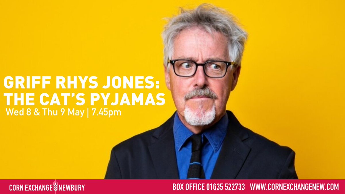 We still have a few tickets available for both Wed and Thu night to see the hilarious Griff Rhys Jones in action on the @CornExchange stage! Grab your tickets or find out more by clicking the link below: cornexchangenew.com/event/griff-rh… #Comedy #Newbury #Berkshire
