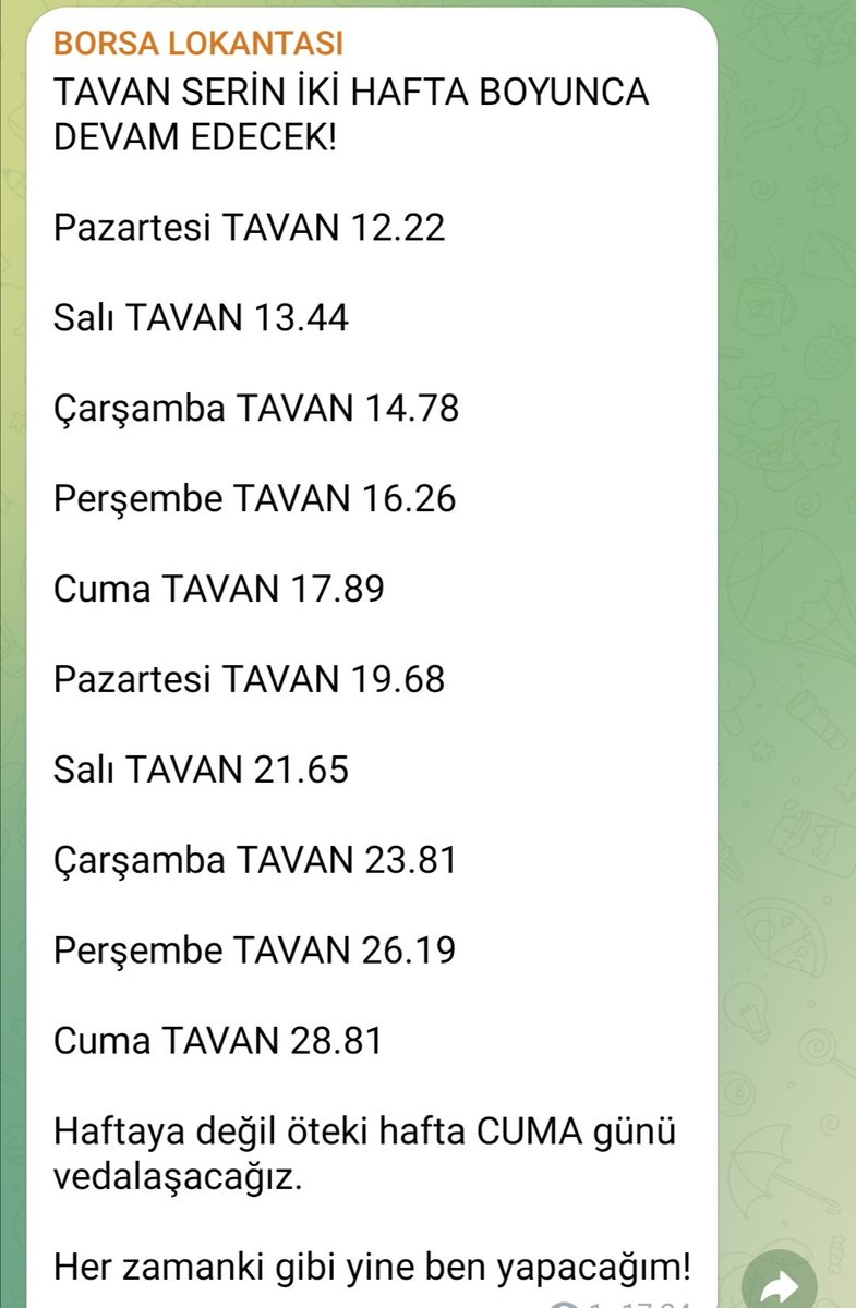 #borsalokantası
#seykm #grnyo #sekur #dırıt
15 Nisan'da takipçilerini #grnyo'da zararla nakite geçirdi. 1 hafta yeni hisse vereceğim diye oyaladı. 22 Nisan'da #seykm hissesini minimum 10 tavan diye şeref sözü verdi. Bugün 07 Mayıs 2024. Hisse o günden beri sadece bir tavan gördü.