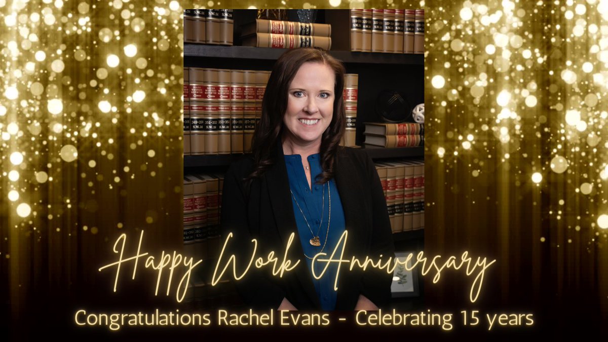 AbstractLone's tweet image. Congratulations Rachel! 
We’re in awe of your ability to close the most challenging files and make it look easy, your vast knowledge of all things title, your grace under pressure and your great sense of humor.
We’re so glad you’re part of Team Lone Star!