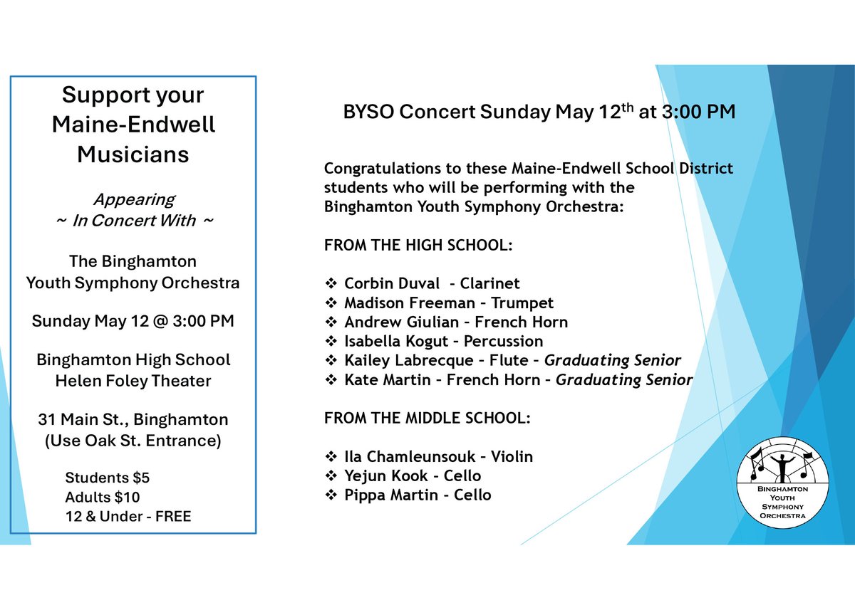 Maine-Endwell tweet media