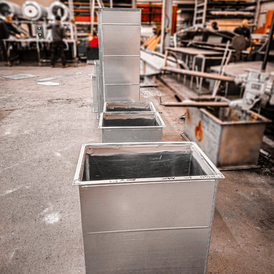 Our 'Measure Twice, Cut Once' policy aids in minimizing waste within the workshop, and we responsibly recycle any excess material that cannot be repurposed. ✅ Do you require top-quality ductwork or bespoke sheet metal or steelwork fabrications? Contact us today! #HVAC