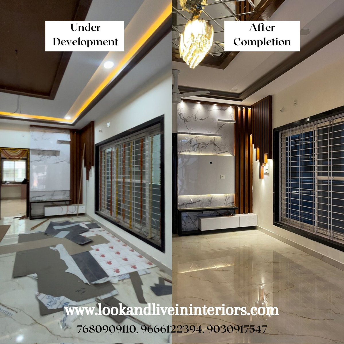 The potential was there, we just need to unlock it! See how @lookandlivein Interiors brought this space a life #interiores #italiandesign #interiordesign #interiorstyling #interiorstyling #homeinterior #homeinteriors #homedecor #homedesign #hyderabadinteriorsdesigners #interiors