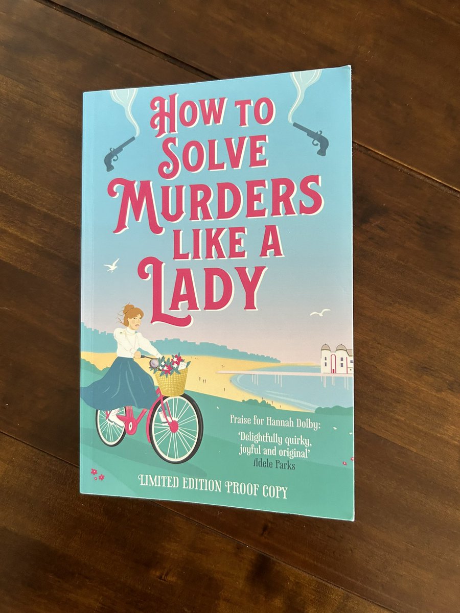 Just finished How to Solve Murders Like a Lady @LadyDolby @HoZ_Books . A cracking historical crime novel where Violet Hamilton is determined to figure out how an acquaintance came to die on a beach, and ensure she doesn’t succumb to pressure to comply with society’s expectations.