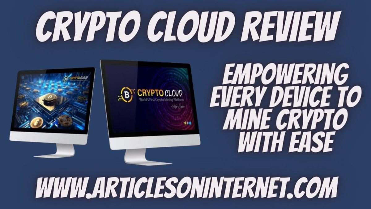 Crypto Cloud Review ---> articlesoninternet.com/crypto-cloud-r…

#CryptoCloud #CryptoCloudreview #CryptoCloudoto #CryptoCloudlegit #CryptoCloudscam #CryptoClouddownload #getCryptoCloud #buyCryptoCloud #CryptoCloudsoftware #CryptoCloudapp #CryptoCloudbonuses #App #ReviewsKingRajivKochhar