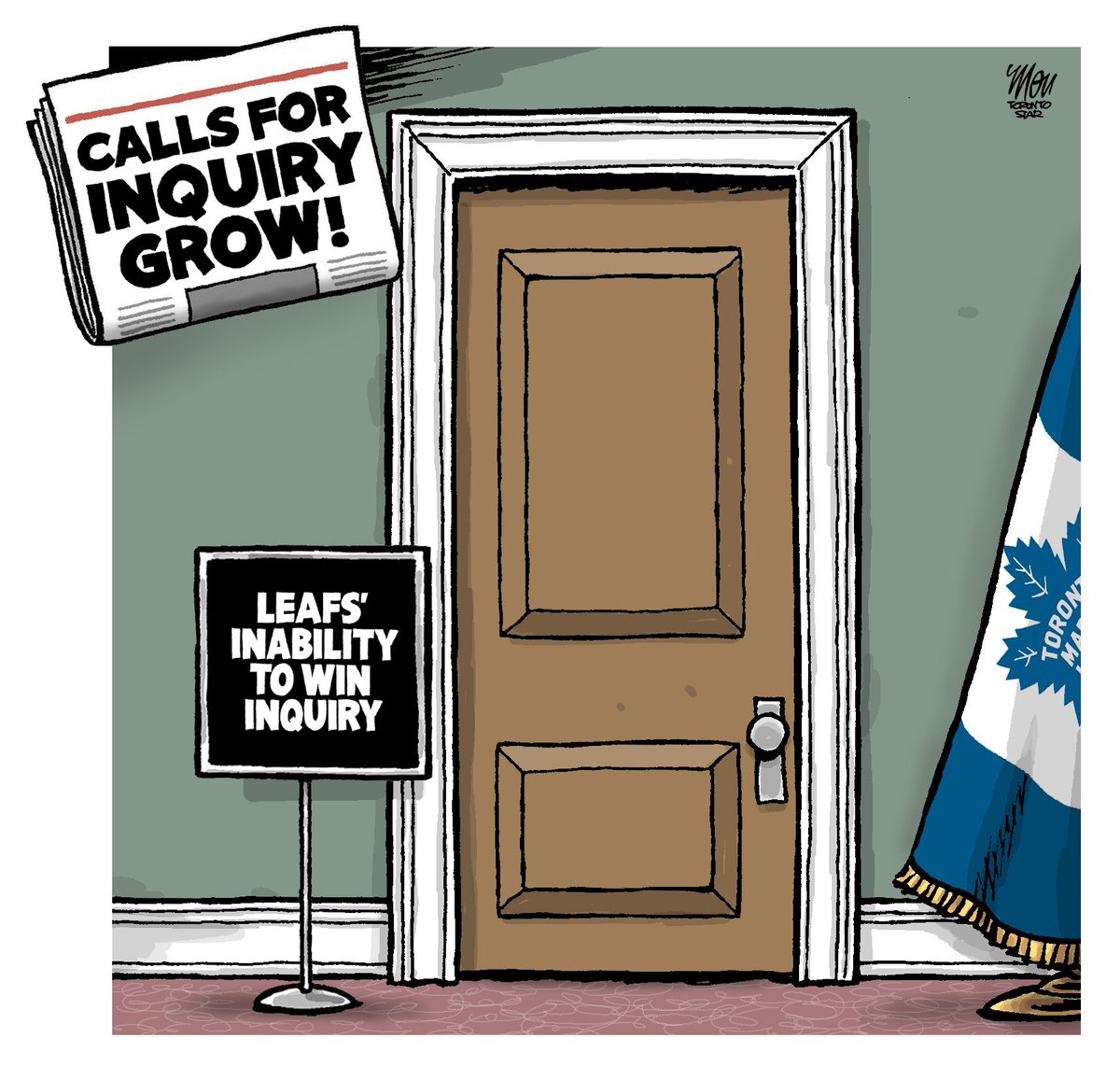 Please enjoy my cartoon in today's @TorontoStar